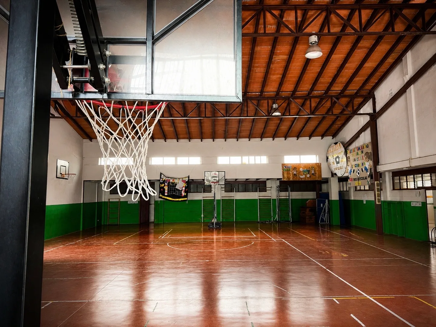 Canchas de baloncesto del colegio